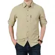 Outdoor Tactical Original Waterproof Spandex Long Sleeve Shirts - 1