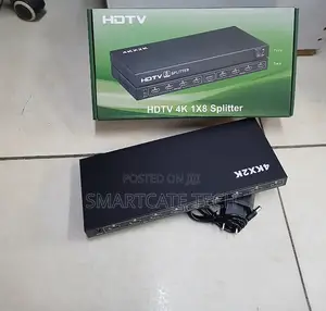 HDMI 1 to 8 Splitter - Full HD 1080p Video Audio Distributor