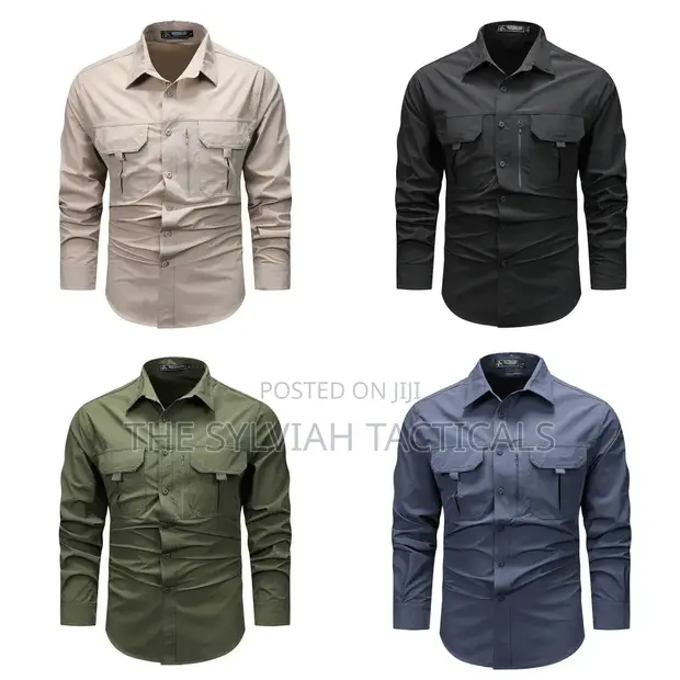 Outdoor Tactical Legit Original Waterproof Double Zip Spandex Shirt - 1
