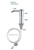 Kitchen Sink Liquid Soap Pump Dispenser - 100cm Pipe - 3