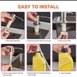 Kitchen Sink Liquid Soap Pump Dispenser - 100cm Pipe - 4