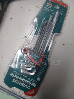 Oushida Seti ya Torx Key Ndefu Sana Vipande 9