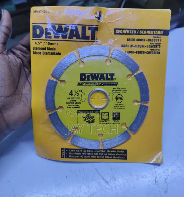DEWALT 4.5" Segmented Diamond Blade - 1