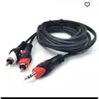 3.5mm Jack to 2 RCA Cable - High Performance Stereo - 1