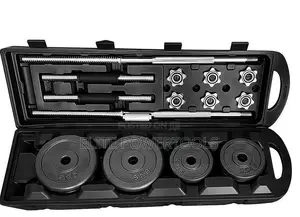 Euromax York 50kg Adjustable Dumbbell Set