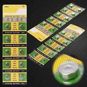 10pcs AG3 LR41 Button Batteries 1.55V Coin Cell