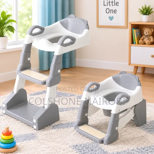 Baby Potty Training Chair with Step Stool - 1