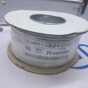 Alarm Cable 4 Core White