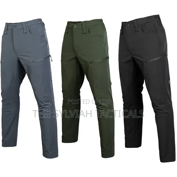 Outdoor Tactical Waterproof Spandex Trousers - 1