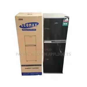 Ecomax 138L Double Door Fridge