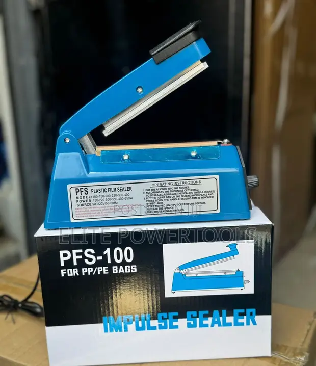 Electric Plastic Heat Sealer Machine PFS-100 - 1