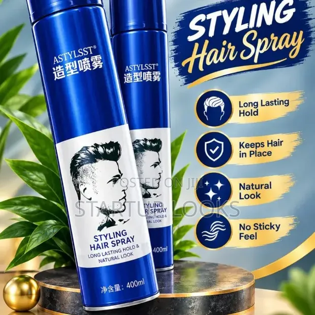 Hair Spray ya Kushikilia Nywele kwa Muda Mrefu - 1