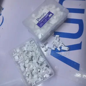 Pbsroyalty 12mm Nail-In Cable Clips (100pcs)