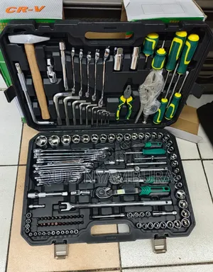 142pcs Mechanical Tool Set Socket Wrench Toolbox