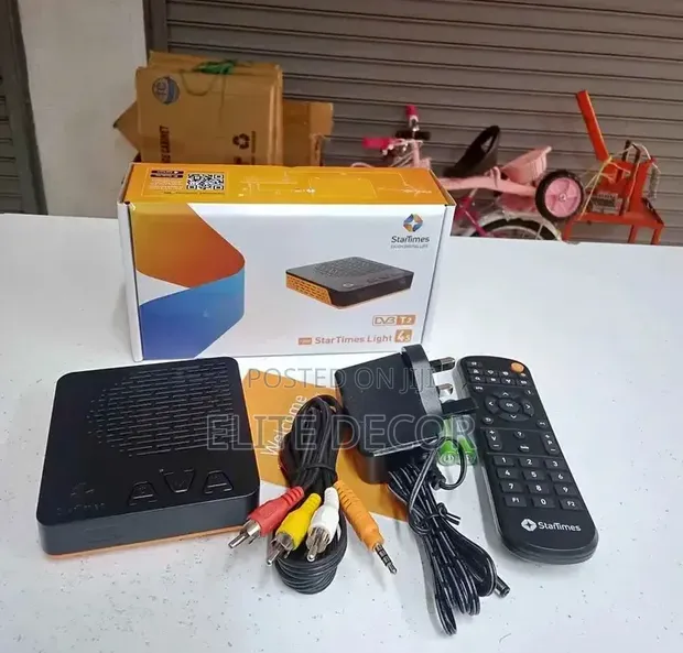 StarTimes Light 4S DVB-T2 Digital TV Decoder - 1