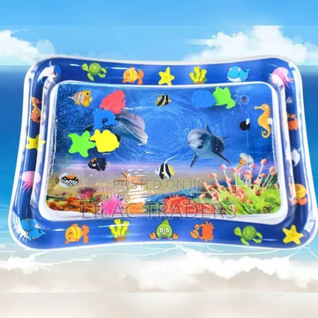 Baby Water Play Mat - Sensory Tummy Time Activity - 1