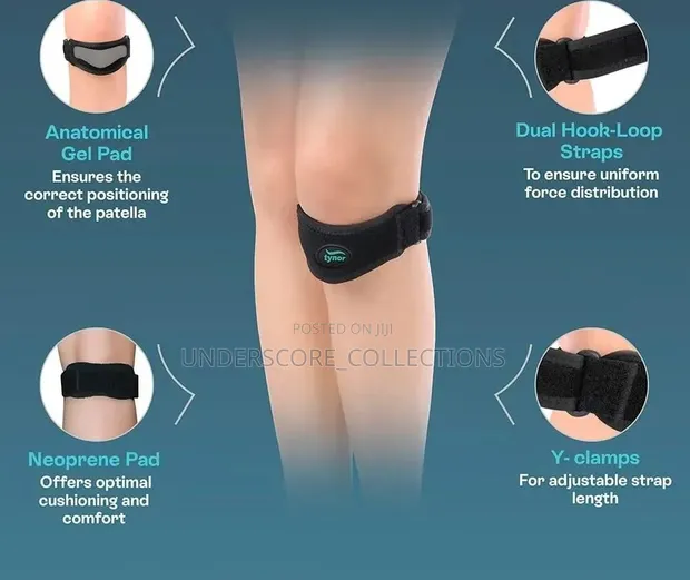 Tynor One Piece Patellar Support Strap - 1