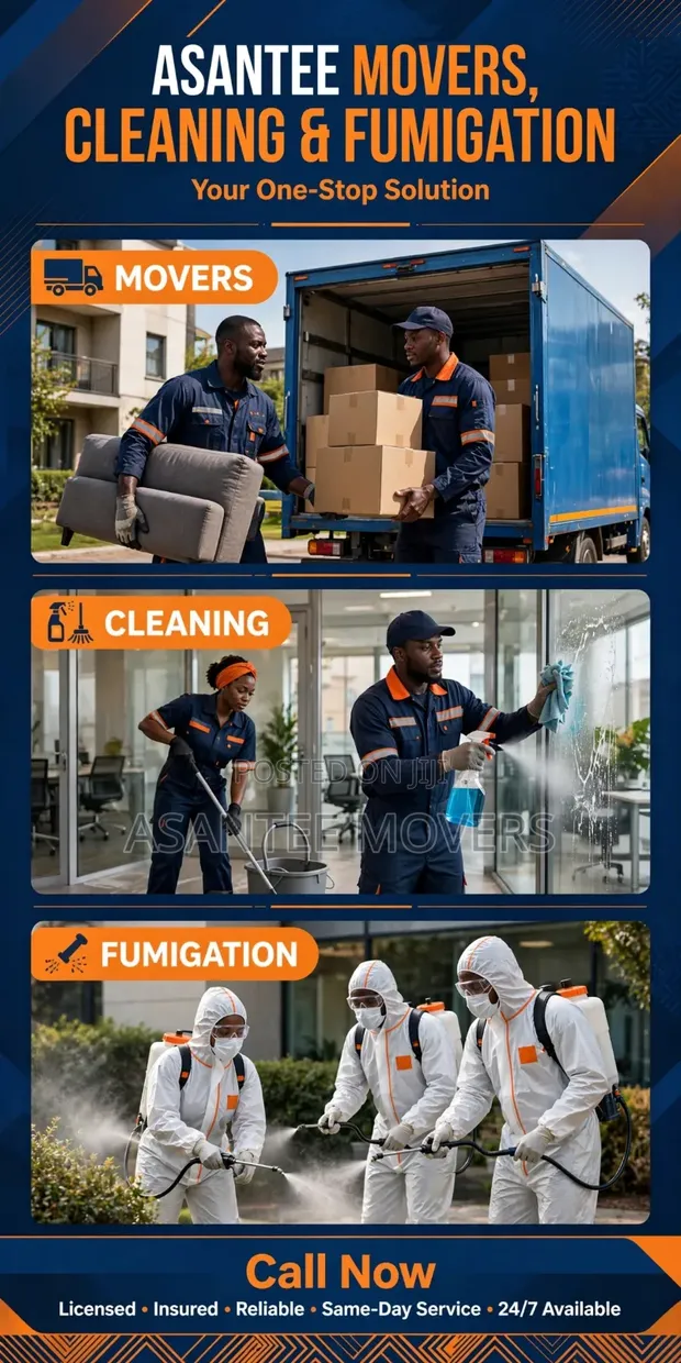 Asantee Movers and Cleaning Services - 1