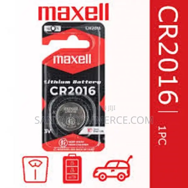 CR2016 3V Lithium Coin Cell Battery - 1pc - 1