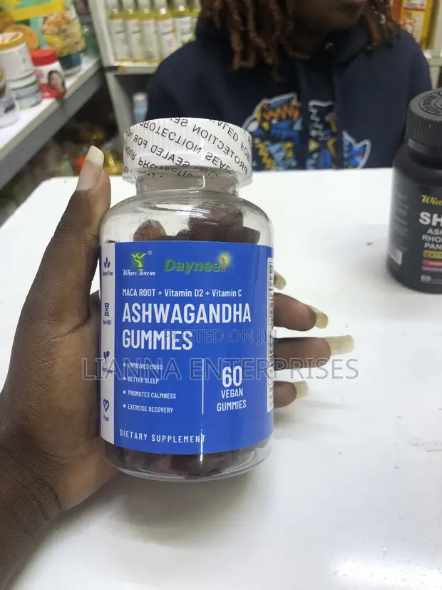 WinsTown Ashwagandha Gummies - 60 Vegan Gummies - 1