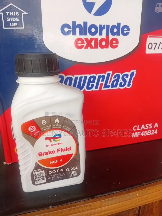 Total Brake Fluid DOT 4 0.25L - 1