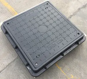 Lockable Manhole Cover 450x450mm FRP