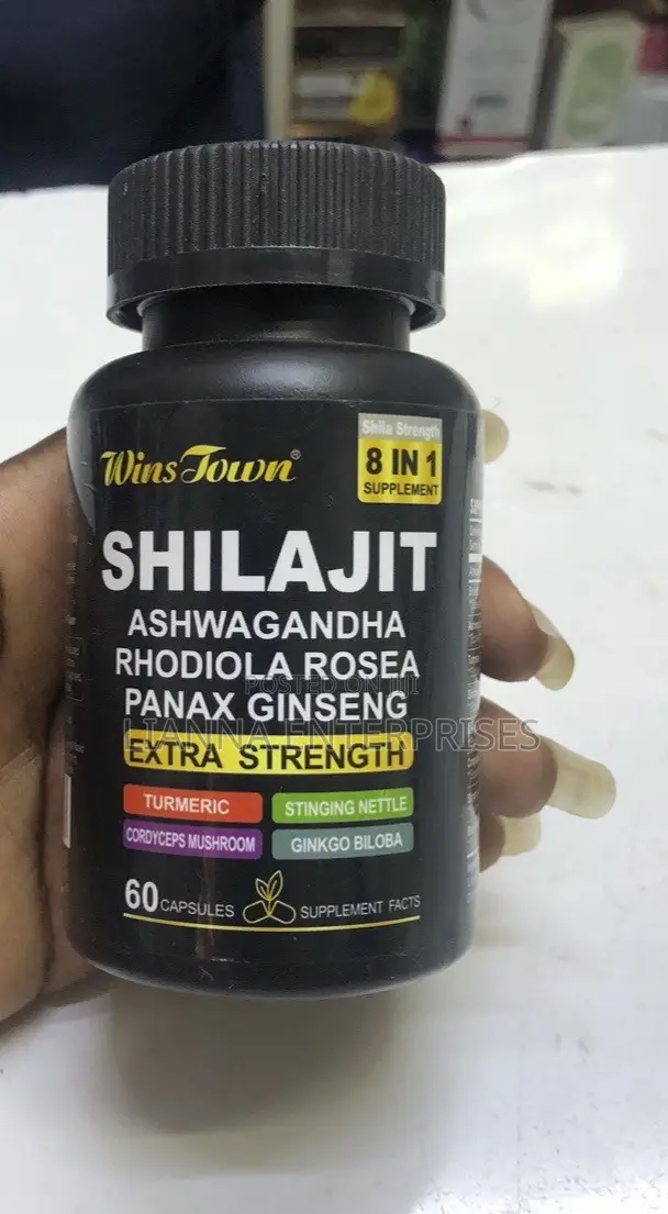 WinsTown Shilajit Multiblend 8-in-1 - 60 Capsules - 1