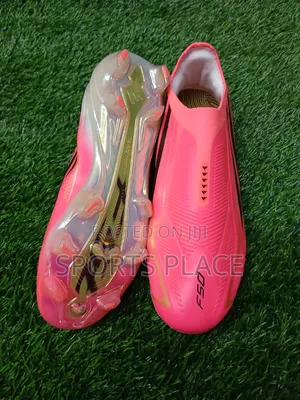 Adidas F50 Hyperfast World Cup 2026 Edition Children's Boots (Pink, Sizes 36-39)