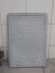 Lockable Manhole Cover 450 x 600mm FRP - 2