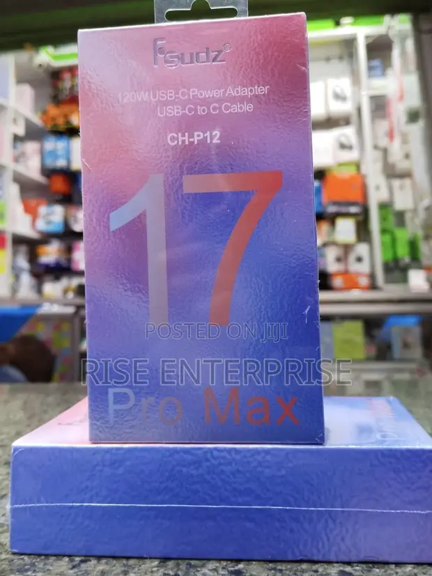 120W iPhone 17 Pro Max C-C Complete Charger - 1