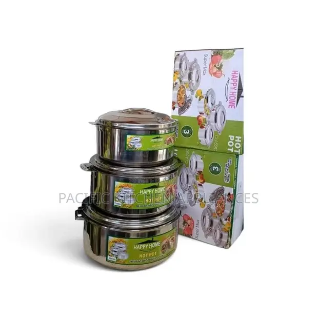 Happy Home Heavy-Gauge Stainless Steel Hot Pot Set - 1