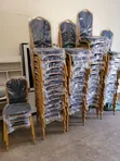 Brand New Blue & Gold Conference Chair - 2