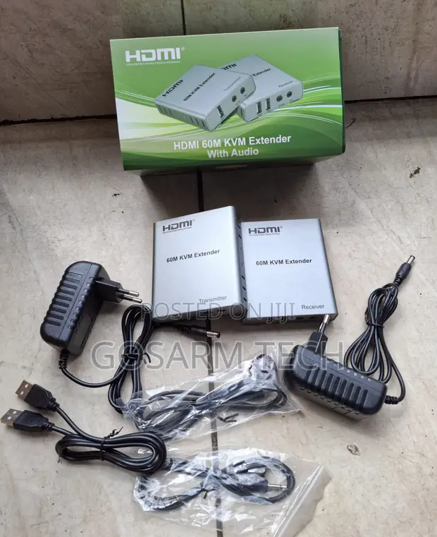 Professional 60M HDMI KVM Extender - 1080P@60Hz, Cat6 - 1