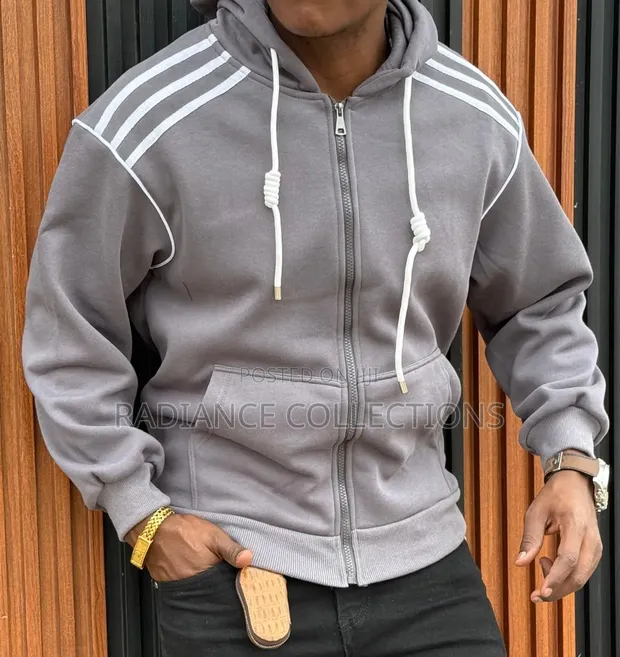 Zipper Hoodie Sizes M-2XL - 1