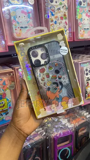 Oxygen Dog Pluto Cartoon Food Art Case for iPhone 16 Pro Max
