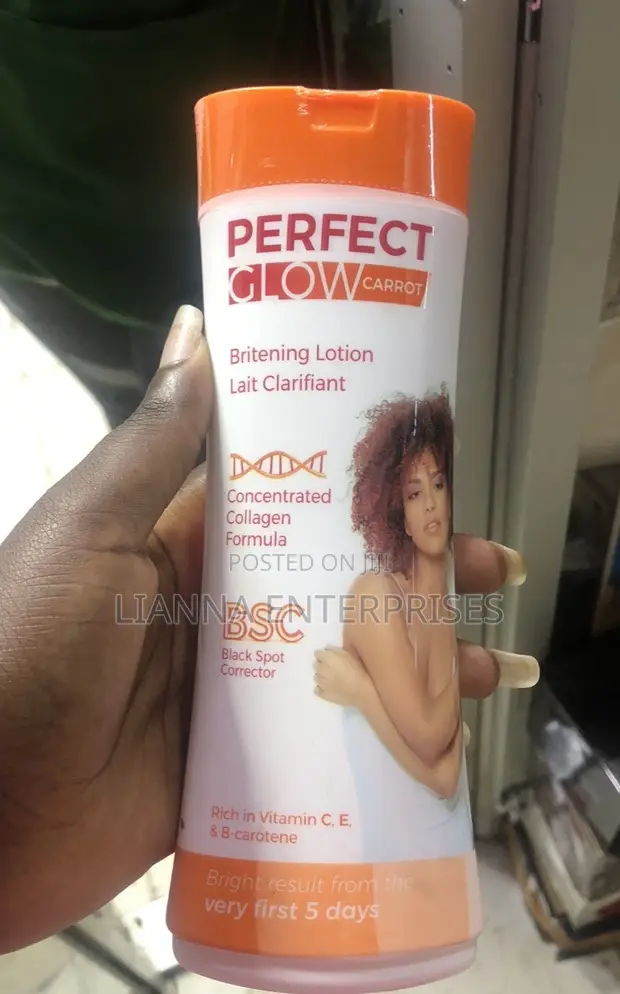 Perfect Glow Body Lotion - Mrekebishaji wa Viota Vyeusi - 1