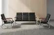 5-Seater Leather Sofa - Modern Living Room Seating - 3