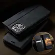 iPhone 11 Pro Max PU Leather Wallet Flip Case - Black - 1