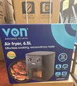 Von 6.5L Air Fryer - 12 Months Warranty - 2