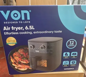 Von 6.5L Digital Air Fryer - Brand New