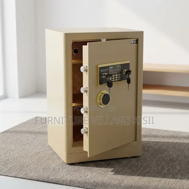 Vaultex 70kg Fireproof Safe - Biometric Lock - 1