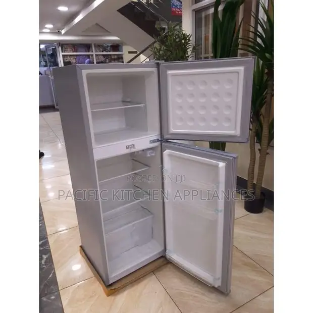 Volsmart 108L Silver Double Door Fridge - 1