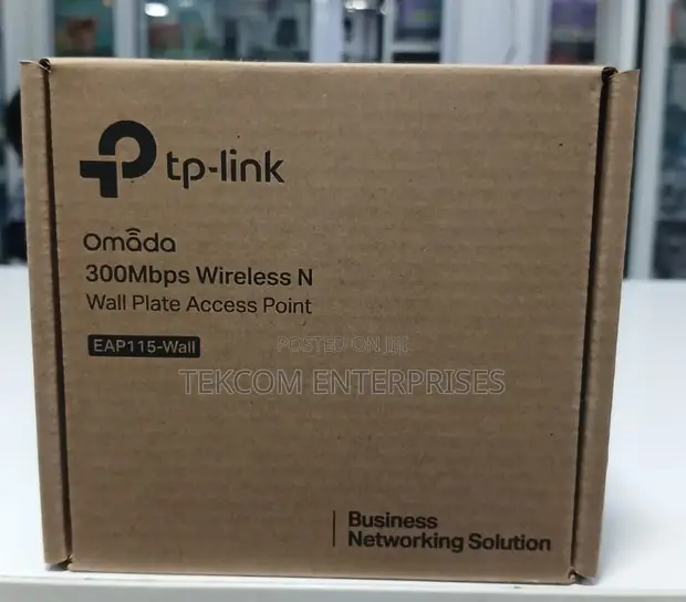 TP-Link EAP115-Wall Access Point (300 Mbps) - 1