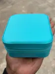 Peacock Blue Jewelry Box - 1