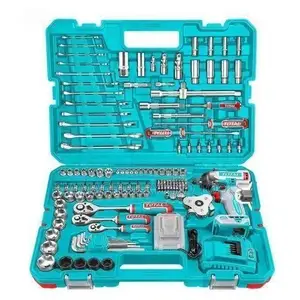 Total 152 Pcs Cordless Impact Wrench Toolset