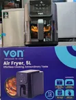 Von 5L Digital Touch Air Fryer - 12 Months Warranty - 1