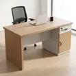 1.4m Straight Executive Office Desk - White - 5