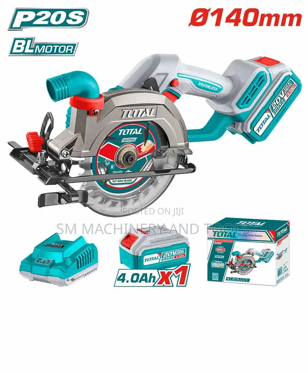 Total TSLI14021 140mm 20V Lithium-Ion Circular Saw - 1