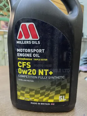 Millers Oils CFS 0w20 NT+ (5L) Engine Oil