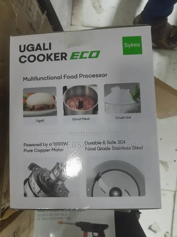 Syinix Ugali Cooker Eco Multifunctional Food Processor - 1